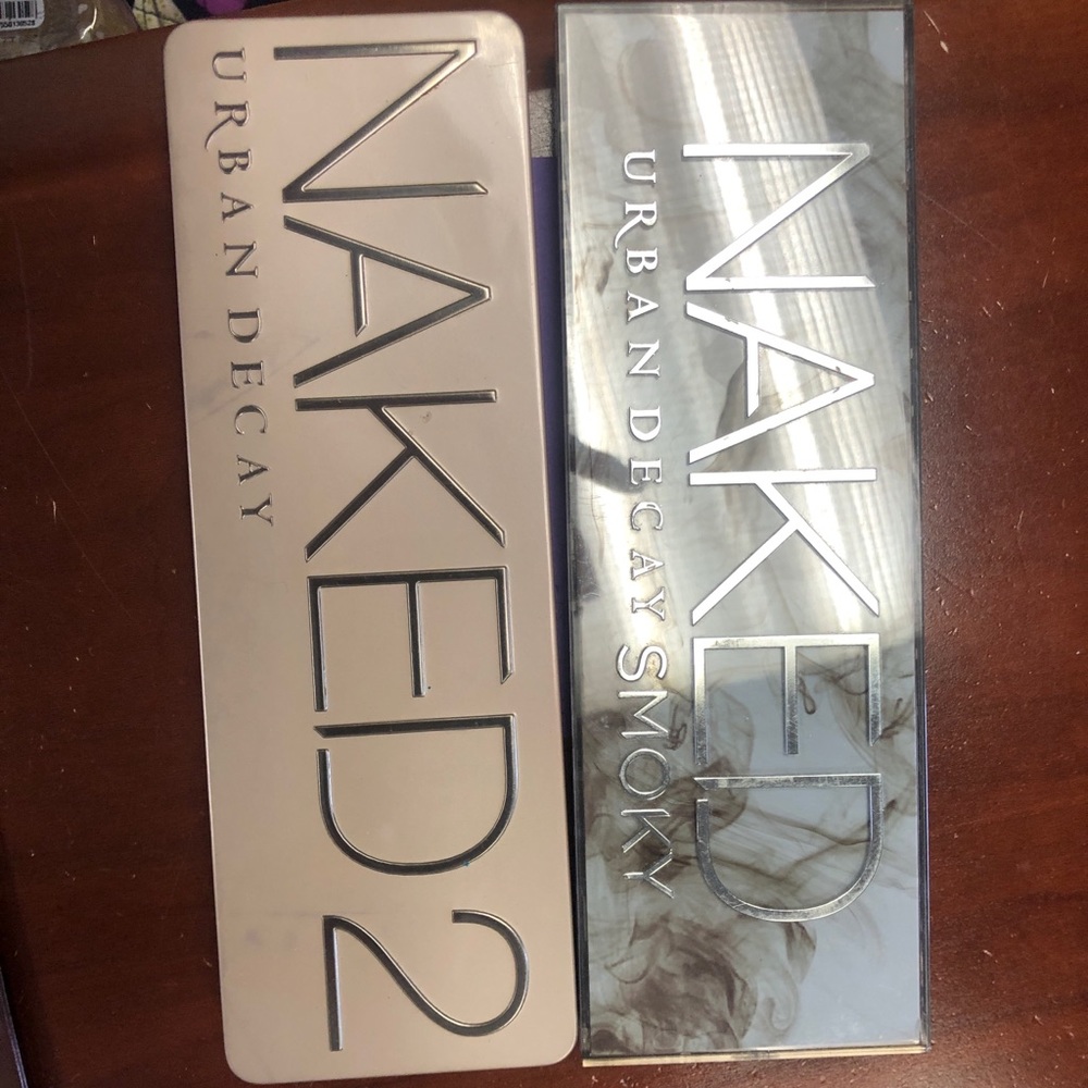 Urban decay NAKED 2 & Smokey eye shadow pallets